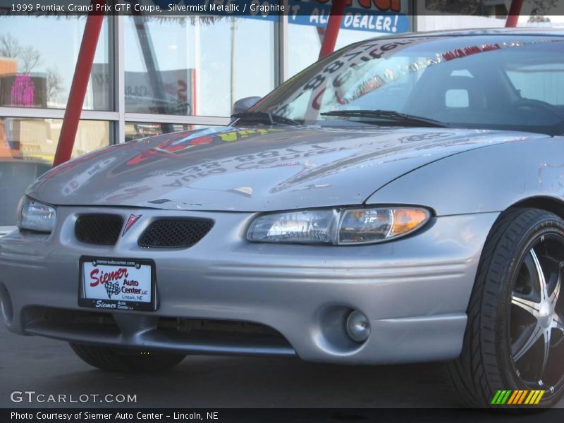 Silvermist Metallic / Graphite 1999 Pontiac Grand Prix GTP Coupe