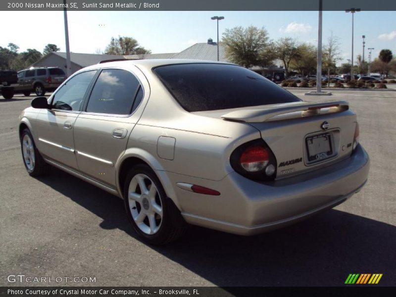 Sunlit Sand Metallic / Blond 2000 Nissan Maxima SE