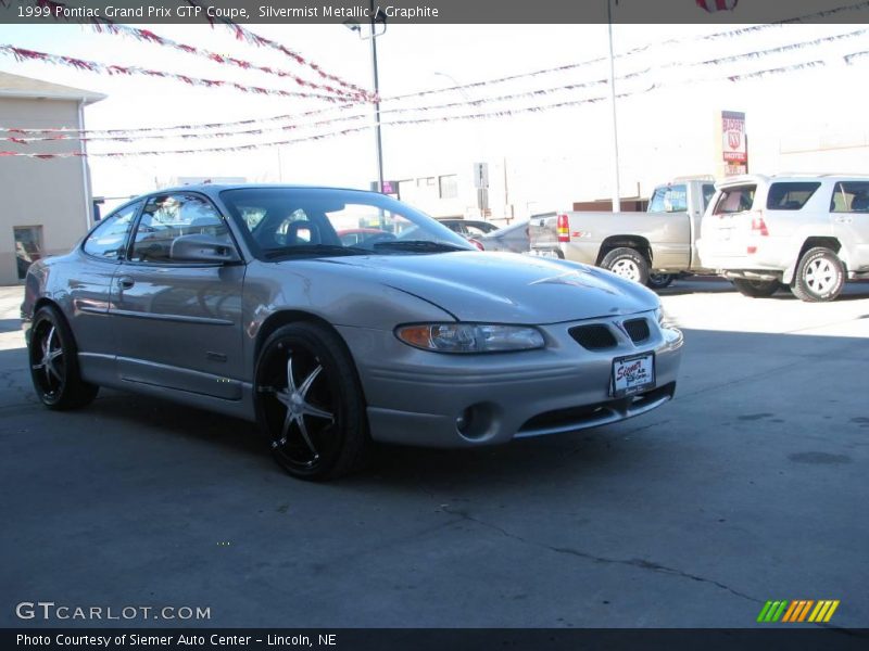 Silvermist Metallic / Graphite 1999 Pontiac Grand Prix GTP Coupe