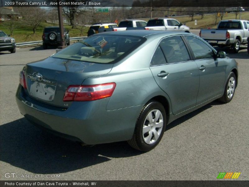 Aloe Green Metallic / Bisque 2009 Toyota Camry LE