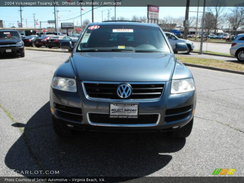 Offroad Grey Metallic / Anthracite 2004 Volkswagen Touareg V8
