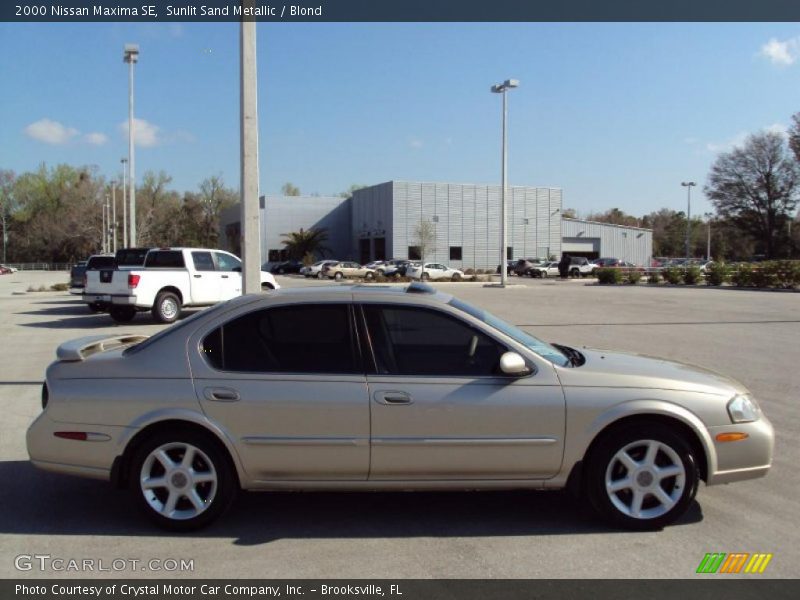 Sunlit Sand Metallic / Blond 2000 Nissan Maxima SE