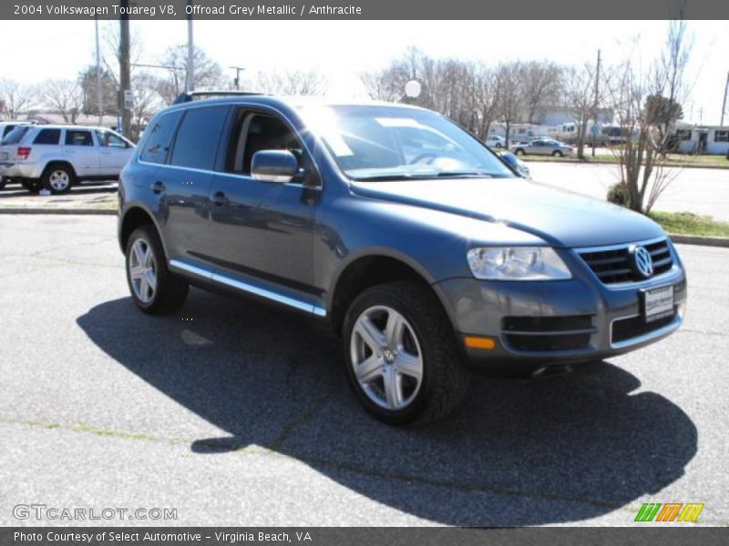 Offroad Grey Metallic / Anthracite 2004 Volkswagen Touareg V8