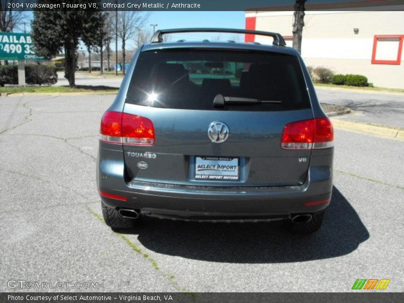 Offroad Grey Metallic / Anthracite 2004 Volkswagen Touareg V8