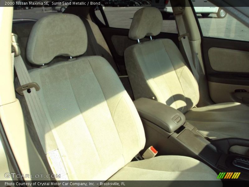 Sunlit Sand Metallic / Blond 2000 Nissan Maxima SE