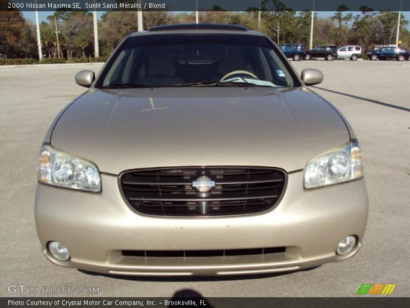Sunlit Sand Metallic / Blond 2000 Nissan Maxima SE