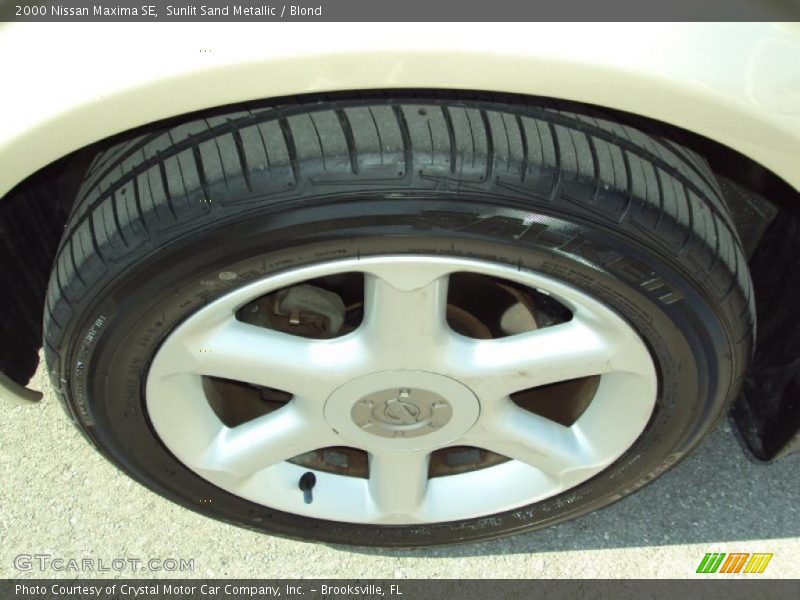 Sunlit Sand Metallic / Blond 2000 Nissan Maxima SE