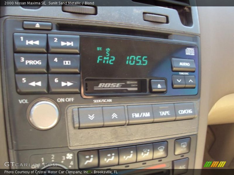 Sunlit Sand Metallic / Blond 2000 Nissan Maxima SE