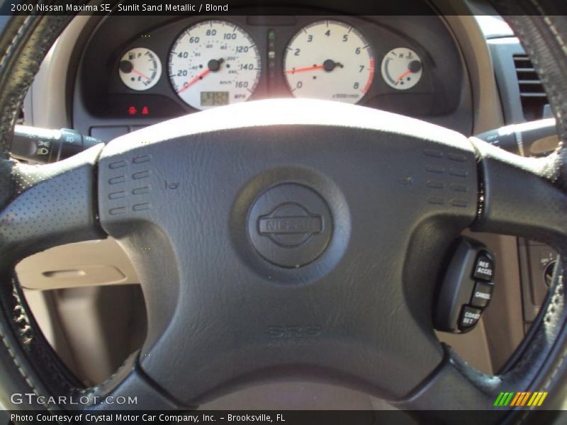 Sunlit Sand Metallic / Blond 2000 Nissan Maxima SE
