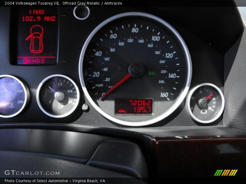 Offroad Grey Metallic / Anthracite 2004 Volkswagen Touareg V8