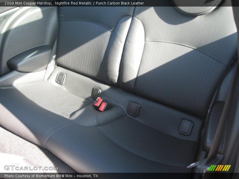 Nightfire Red Metallic / Punch Carbon Black Leather 2009 Mini Cooper Hardtop