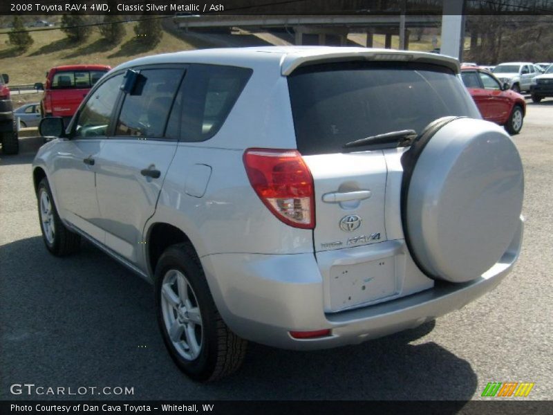Classic Silver Metallic / Ash 2008 Toyota RAV4 4WD