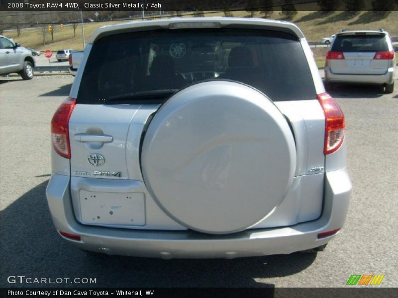 Classic Silver Metallic / Ash 2008 Toyota RAV4 4WD