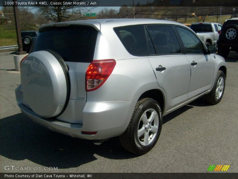 Classic Silver Metallic / Ash 2008 Toyota RAV4 4WD