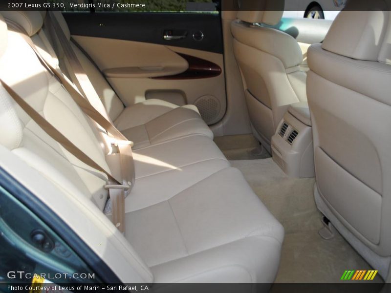 Verdigris Mica / Cashmere 2007 Lexus GS 350