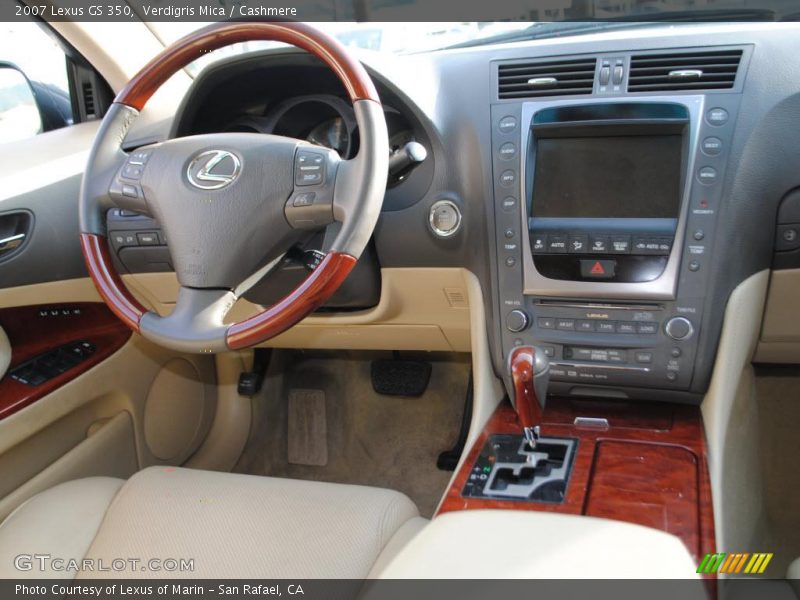Verdigris Mica / Cashmere 2007 Lexus GS 350