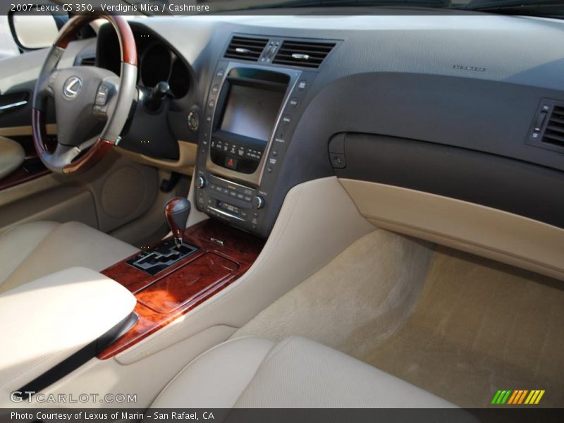 Verdigris Mica / Cashmere 2007 Lexus GS 350