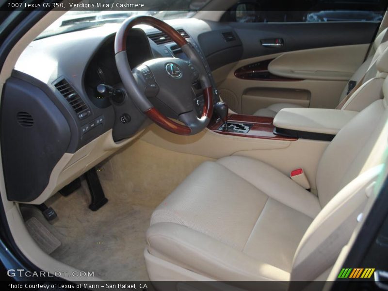 Verdigris Mica / Cashmere 2007 Lexus GS 350