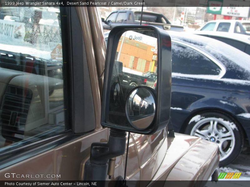 Desert Sand Pearlcoat / Camel/Dark Green 1999 Jeep Wrangler Sahara 4x4