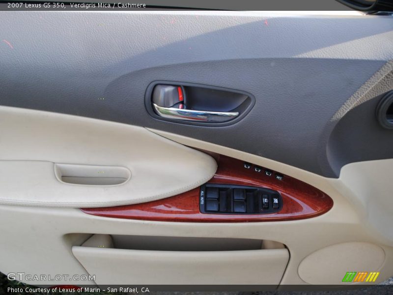 Verdigris Mica / Cashmere 2007 Lexus GS 350