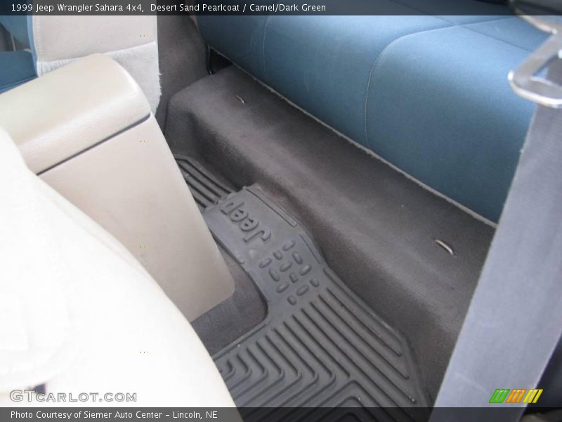 Desert Sand Pearlcoat / Camel/Dark Green 1999 Jeep Wrangler Sahara 4x4