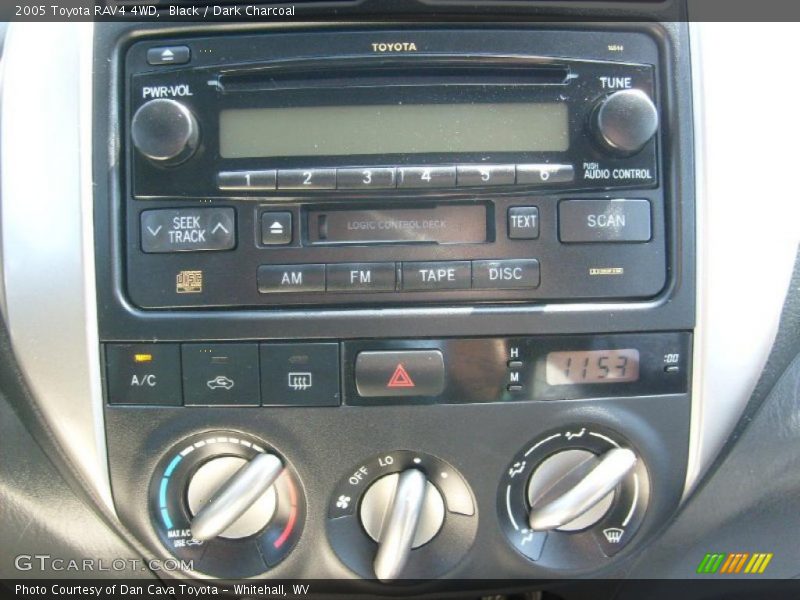 Black / Dark Charcoal 2005 Toyota RAV4 4WD