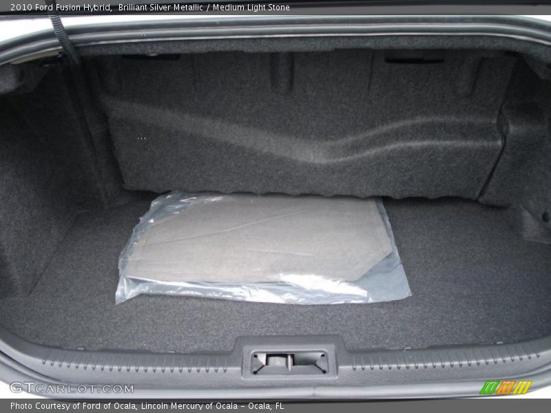 Brilliant Silver Metallic / Medium Light Stone 2010 Ford Fusion Hybrid