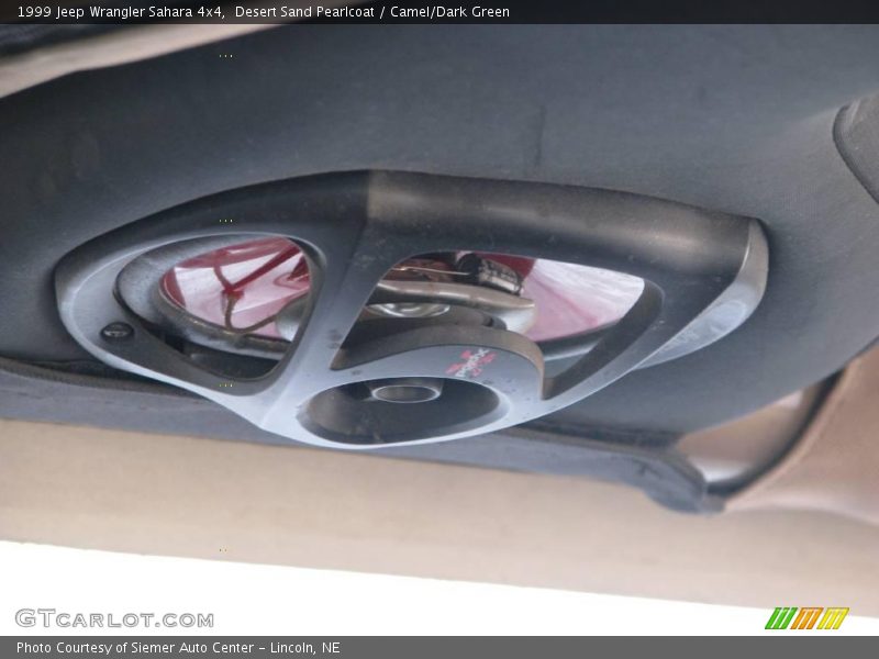 Desert Sand Pearlcoat / Camel/Dark Green 1999 Jeep Wrangler Sahara 4x4
