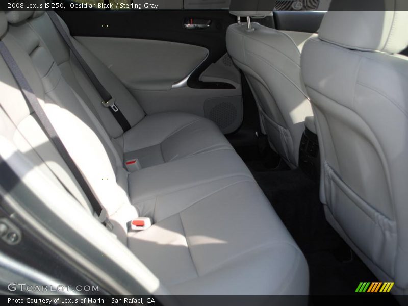 Obsidian Black / Sterling Gray 2008 Lexus IS 250