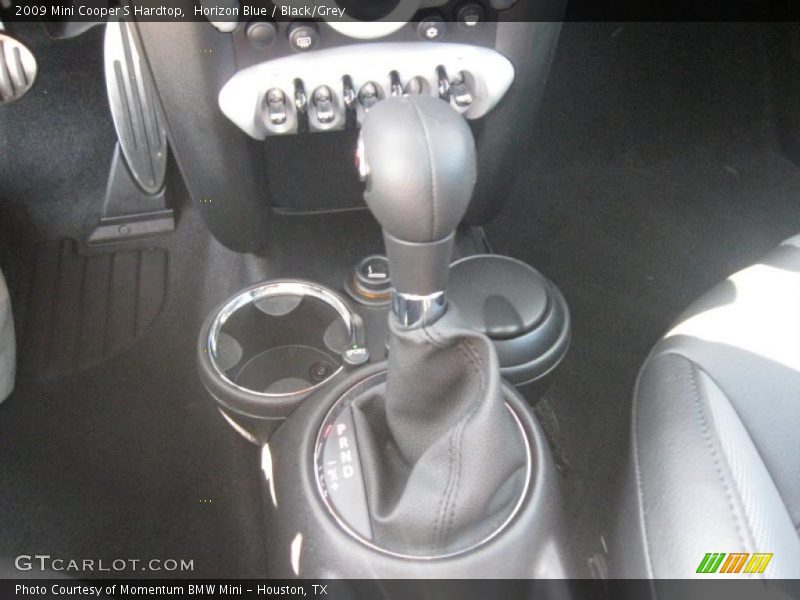 Horizon Blue / Black/Grey 2009 Mini Cooper S Hardtop