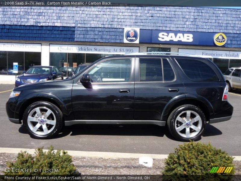 Carbon Flash Metallic / Carbon Black 2008 Saab 9-7X Aero