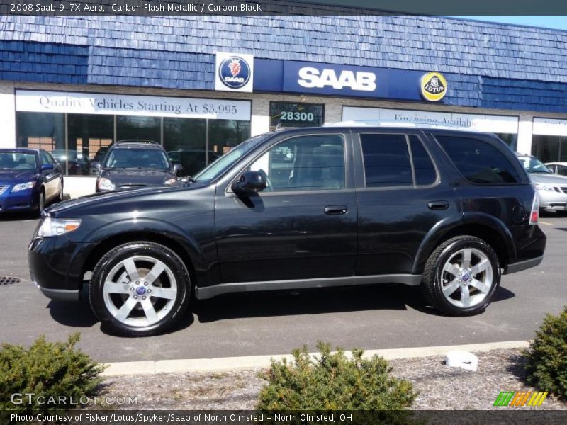 Carbon Flash Metallic / Carbon Black 2008 Saab 9-7X Aero