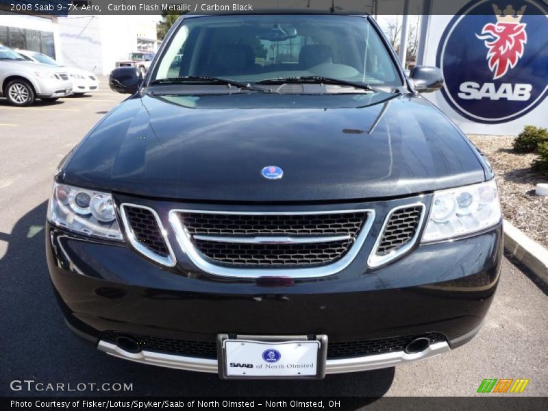 Carbon Flash Metallic / Carbon Black 2008 Saab 9-7X Aero