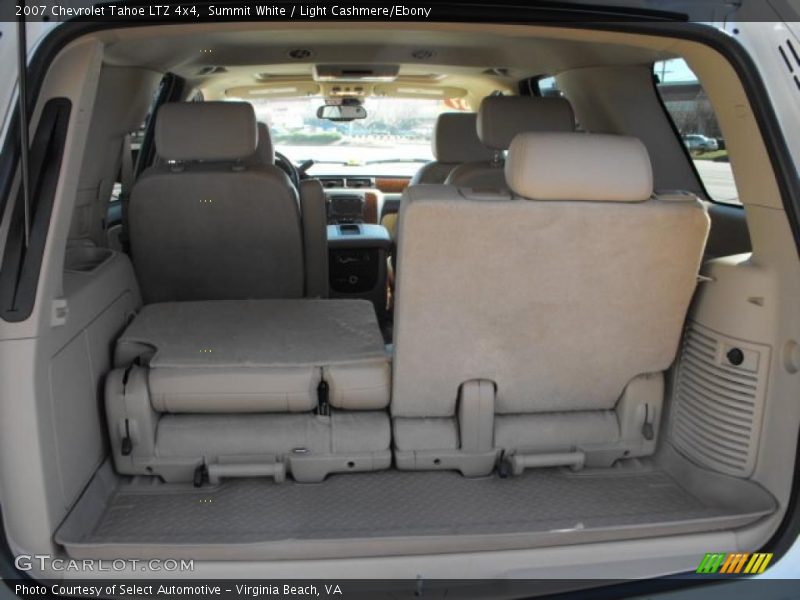Summit White / Light Cashmere/Ebony 2007 Chevrolet Tahoe LTZ 4x4