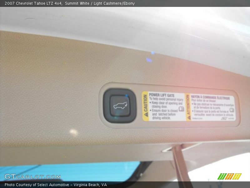 Summit White / Light Cashmere/Ebony 2007 Chevrolet Tahoe LTZ 4x4