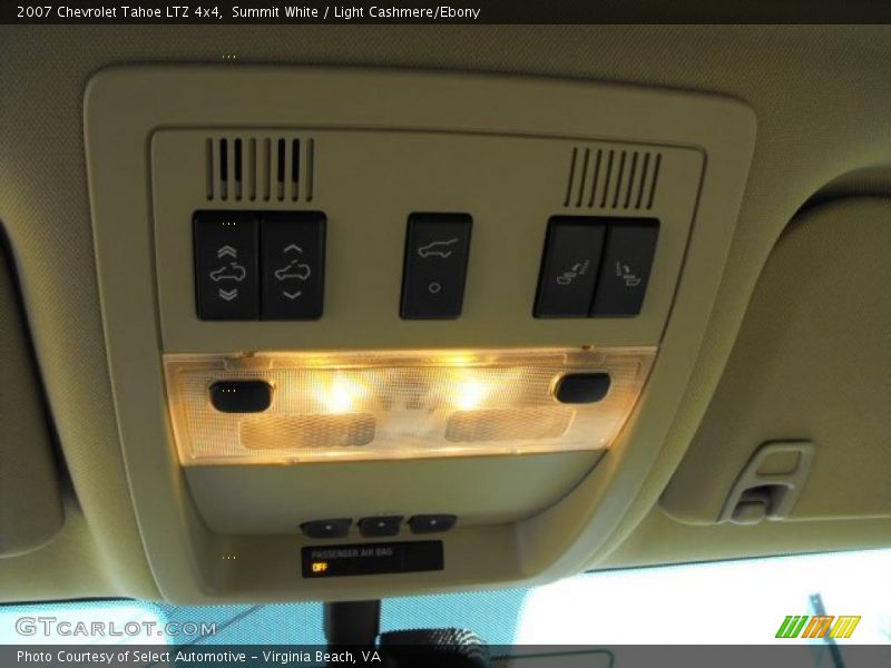Summit White / Light Cashmere/Ebony 2007 Chevrolet Tahoe LTZ 4x4