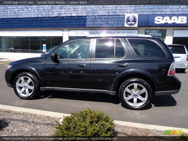 Carbon Flash Metallic / Carbon Black 2008 Saab 9-7X Aero