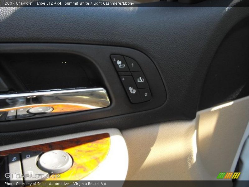 Summit White / Light Cashmere/Ebony 2007 Chevrolet Tahoe LTZ 4x4