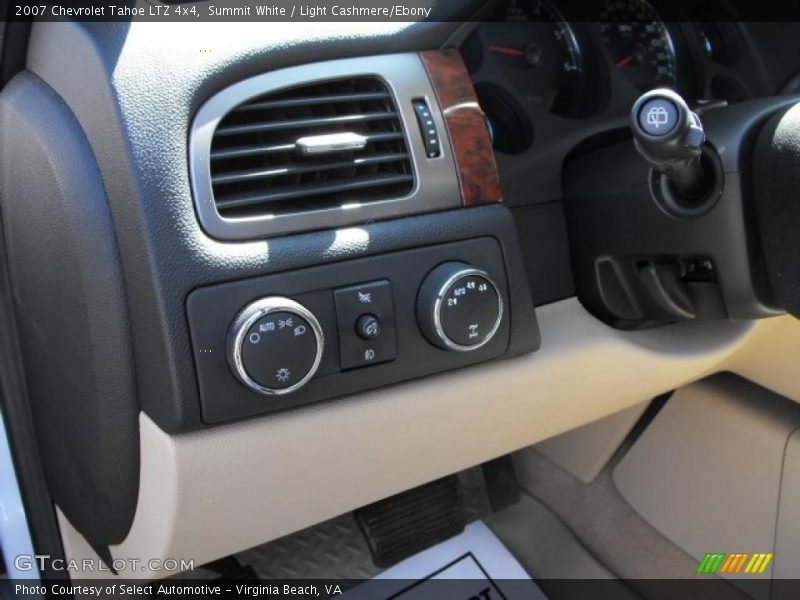 Summit White / Light Cashmere/Ebony 2007 Chevrolet Tahoe LTZ 4x4