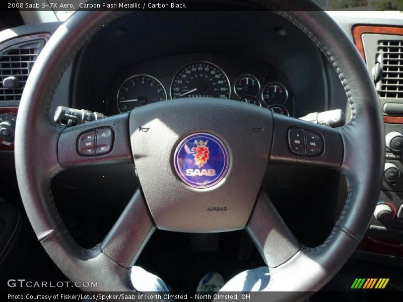 Carbon Flash Metallic / Carbon Black 2008 Saab 9-7X Aero