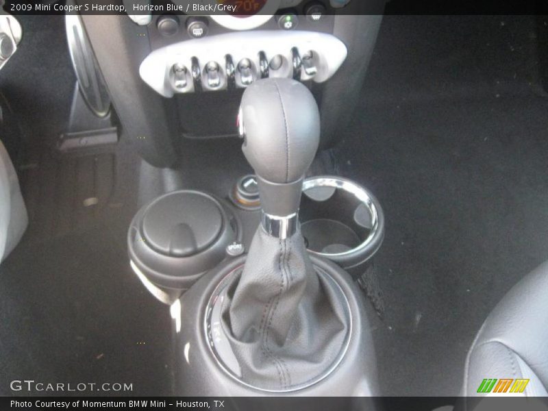 Horizon Blue / Black/Grey 2009 Mini Cooper S Hardtop