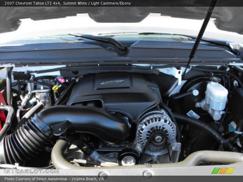 Summit White / Light Cashmere/Ebony 2007 Chevrolet Tahoe LTZ 4x4