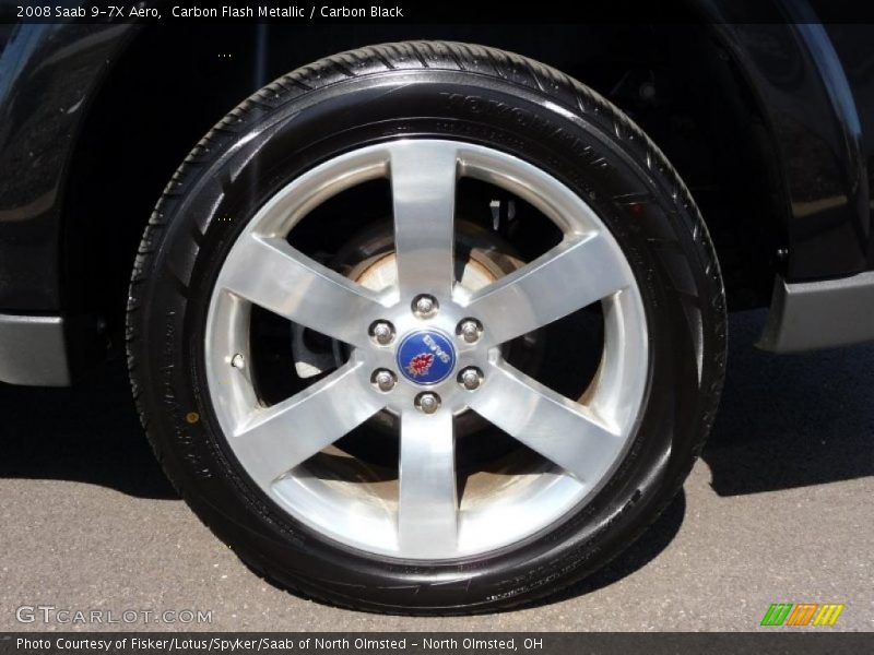 Carbon Flash Metallic / Carbon Black 2008 Saab 9-7X Aero