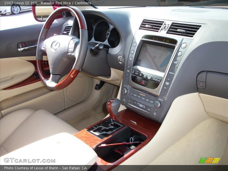 Matador Red Mica / Cashmere 2007 Lexus GS 350