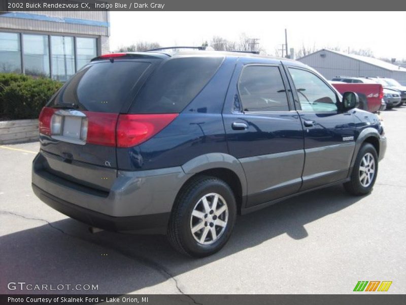 Indigo Blue / Dark Gray 2002 Buick Rendezvous CX