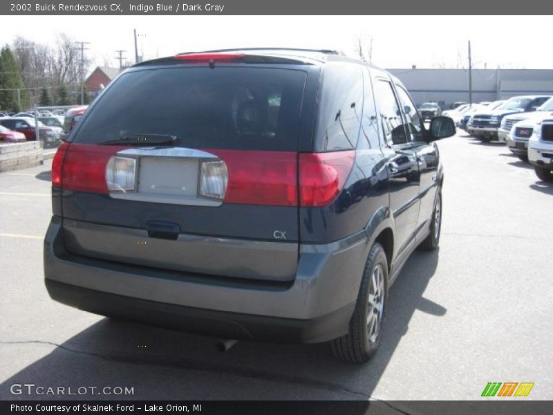 Indigo Blue / Dark Gray 2002 Buick Rendezvous CX