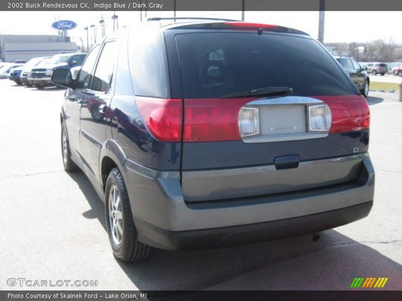 Indigo Blue / Dark Gray 2002 Buick Rendezvous CX