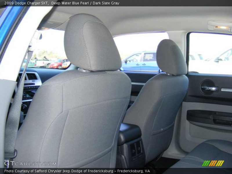 Deep Water Blue Pearl / Dark Slate Gray 2009 Dodge Charger SXT