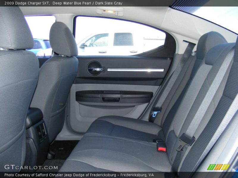 Deep Water Blue Pearl / Dark Slate Gray 2009 Dodge Charger SXT