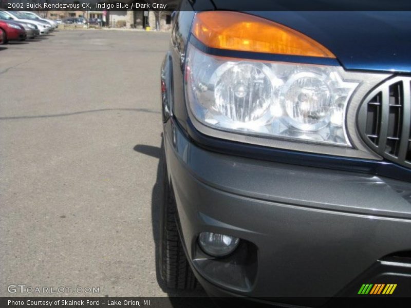 Indigo Blue / Dark Gray 2002 Buick Rendezvous CX